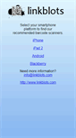 Mobile Screenshot of m.linkblots.com