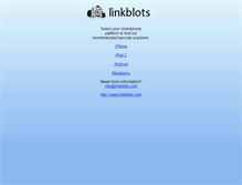Tablet Screenshot of m.linkblots.com